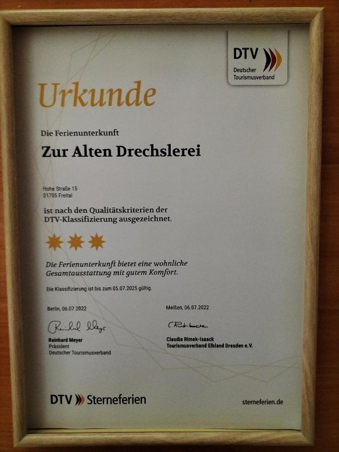 Zur Alten Drechslerei Apartment Freital